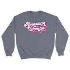 Unisex Small Dark Ash Crewneck Sweatshirt