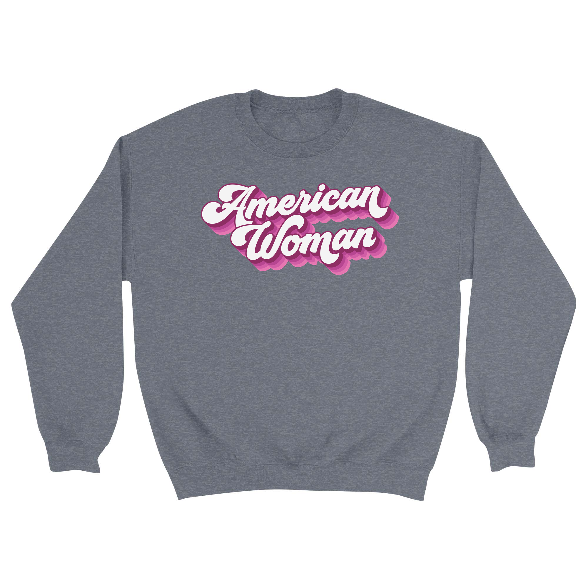 Unisex Small Dark Ash Crewneck Sweatshirt