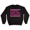 Unisex Small Black Crewneck Sweatshirt