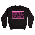 Unisex Small Black Crewneck Sweatshirt