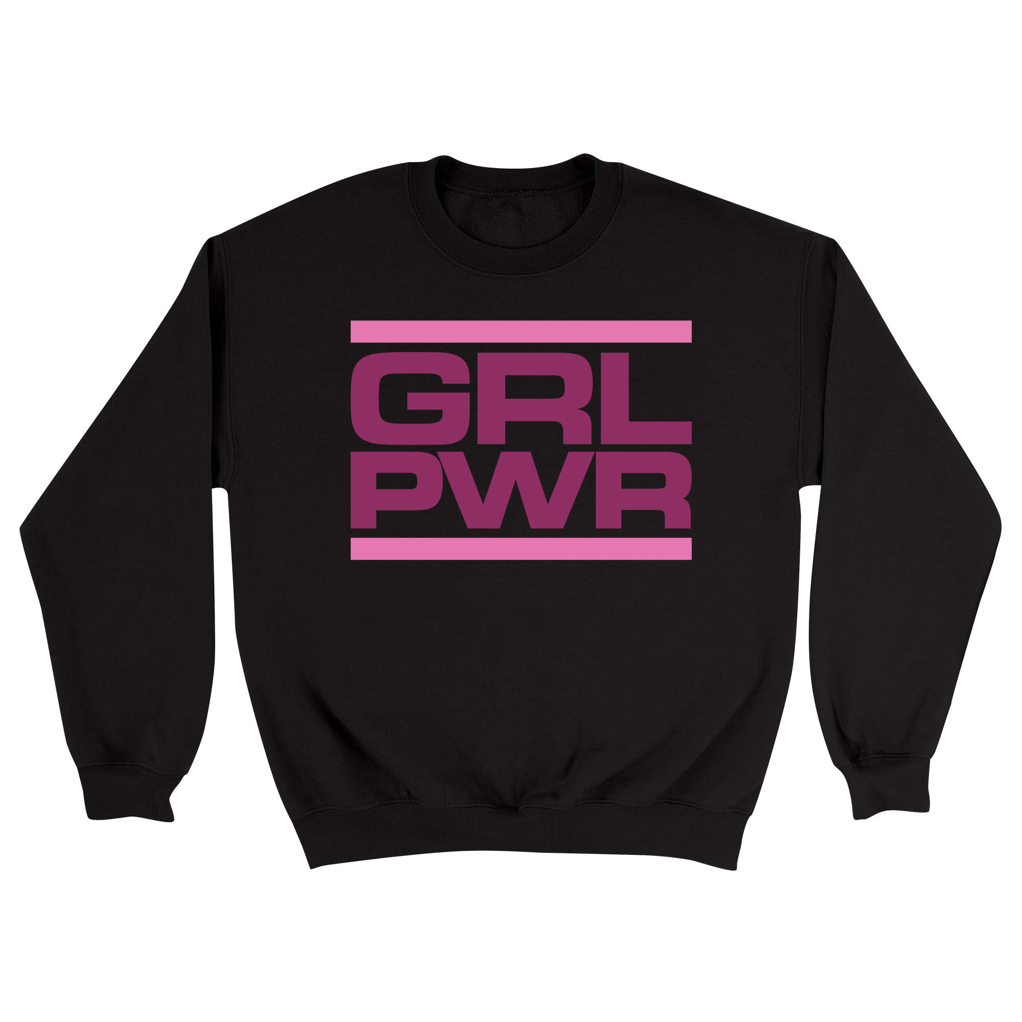 Unisex Small Black Crewneck Sweatshirt