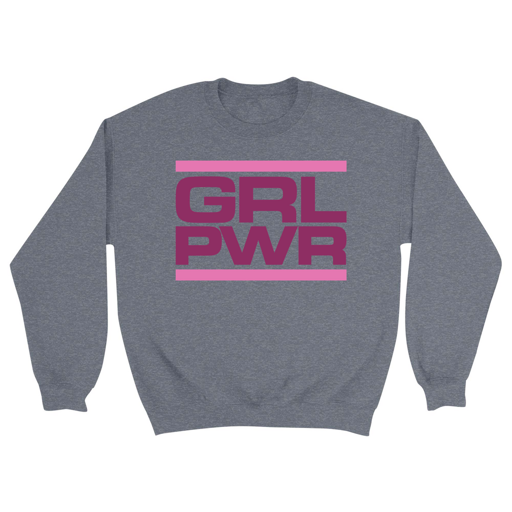 Unisex Small Dark Ash Crewneck Sweatshirt