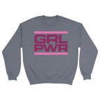 Unisex Small Dark Ash Crewneck Sweatshirt