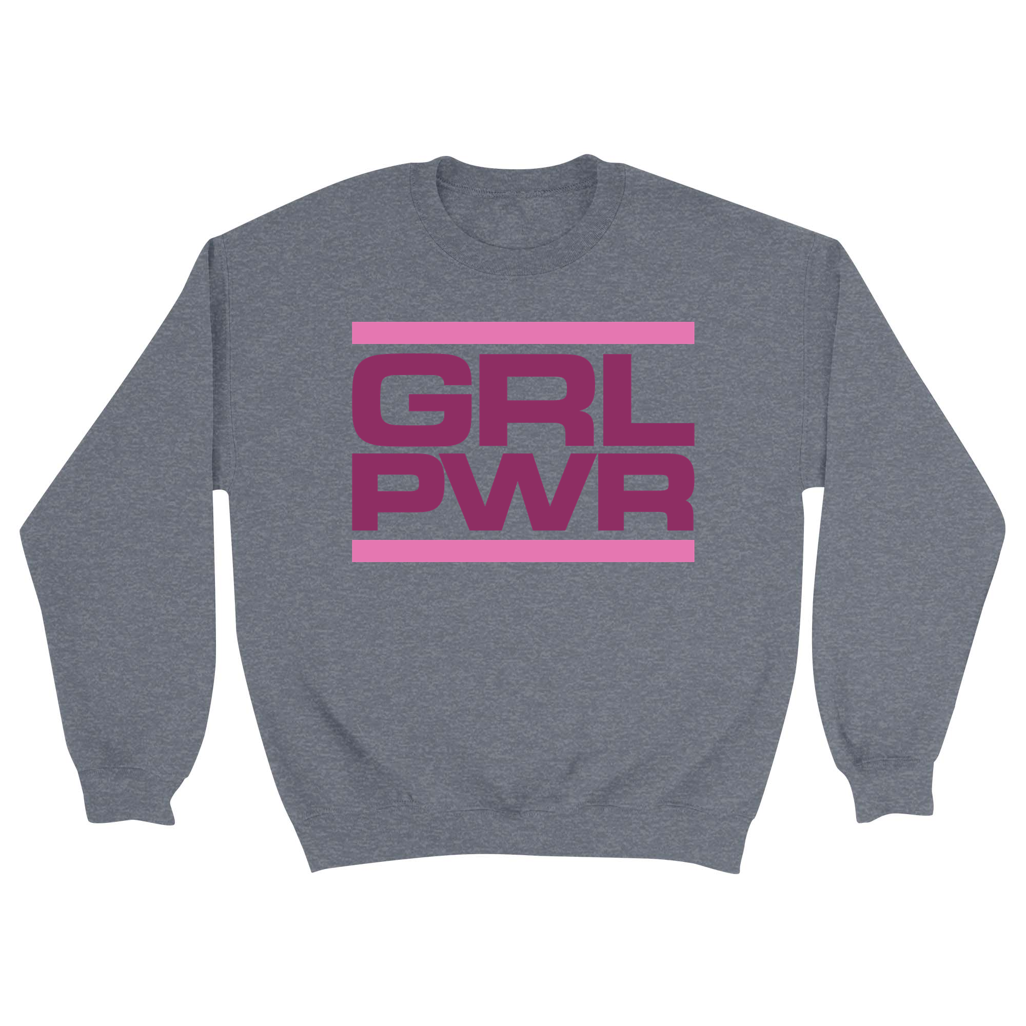 Unisex Small Dark Ash Crewneck Sweatshirt
