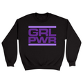 Unisex Small Black Crewneck Sweatshirt