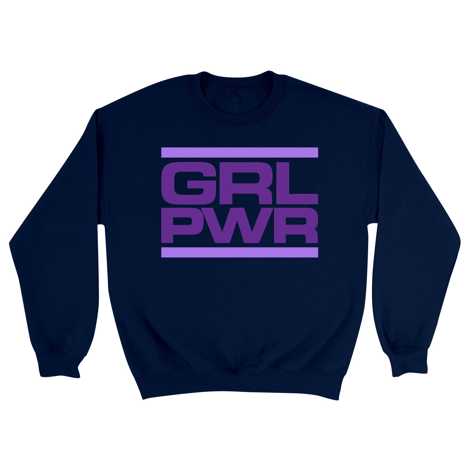 Unisex Small Navy Crewneck Sweatshirt
