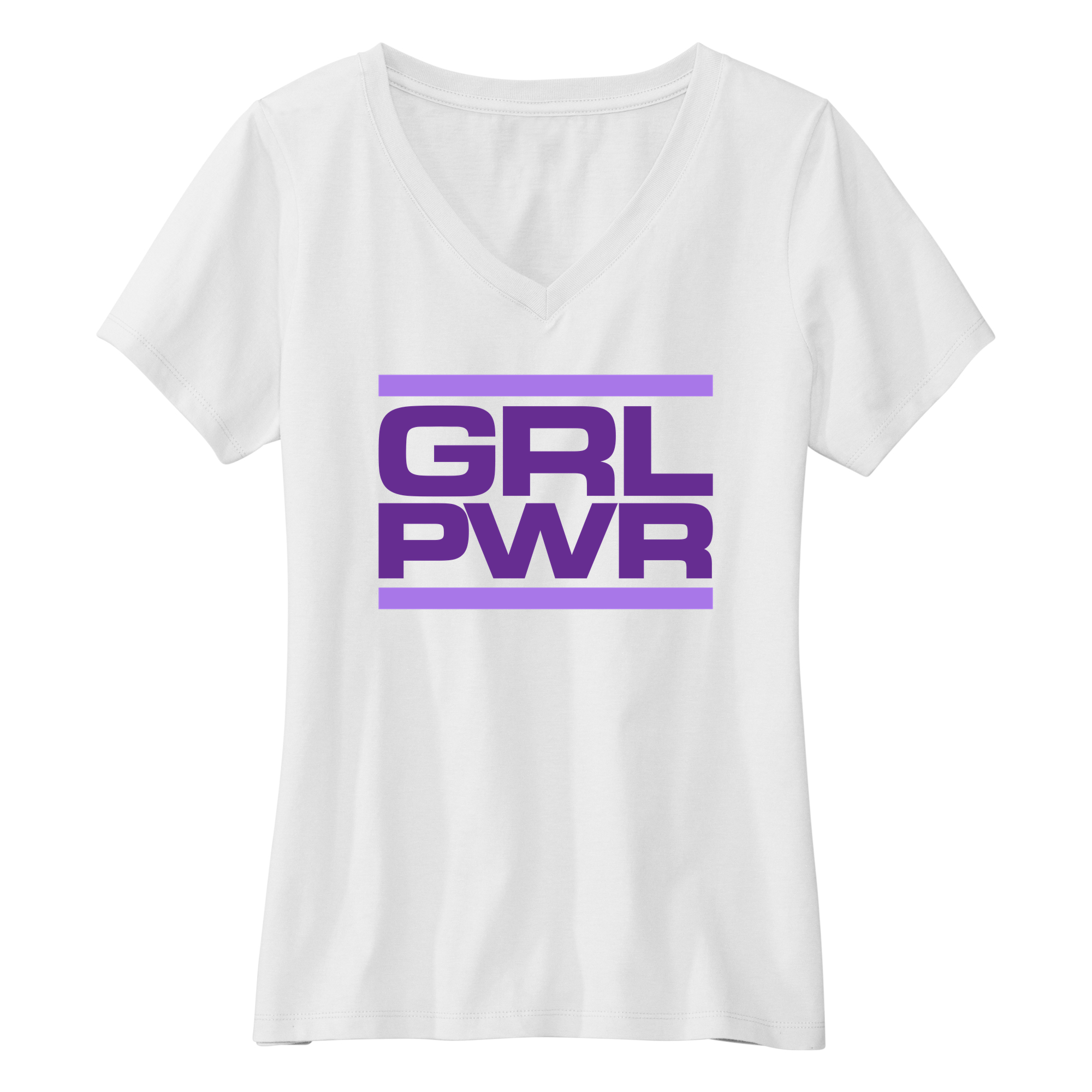 Womens Small White Short Sleeve V-neck Tee