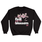 Unisex Small Black Crewneck Sweatshirt