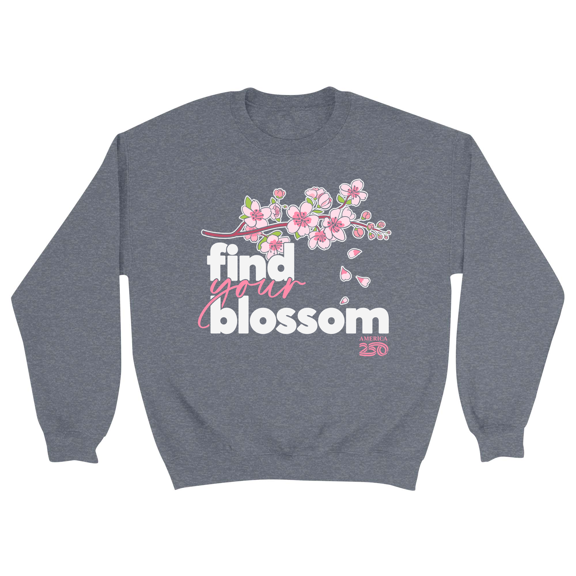 Unisex Small Dark Ash Crewneck Sweatshirt