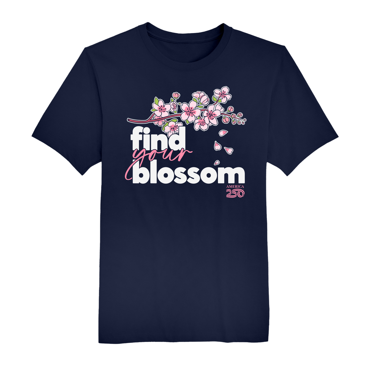 Mens Small Navy Short Sleeve Tee