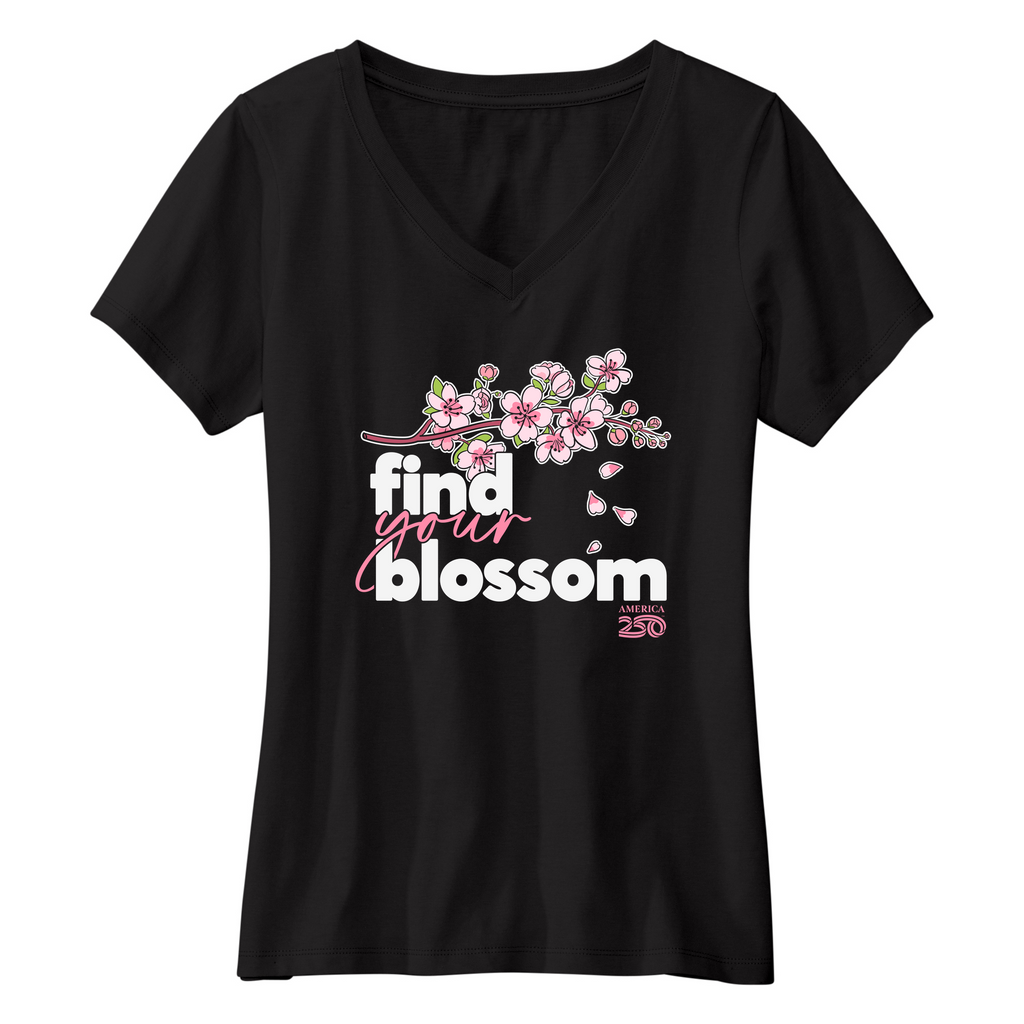 Womens Small Black Short Sleeve V-neck Tee