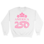 Unisex Small White Crewneck Sweatshirt