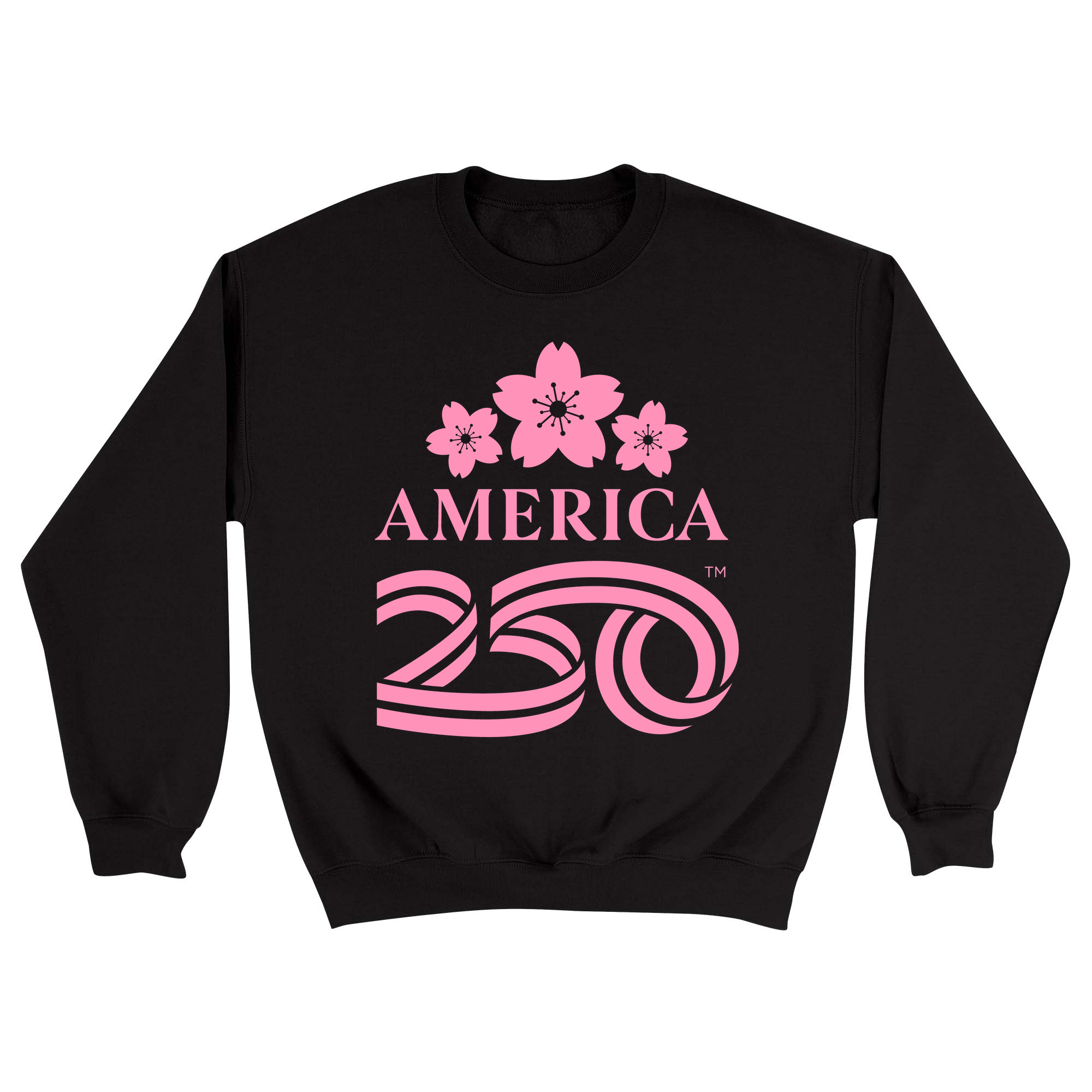 Unisex Small Black Crewneck Sweatshirt