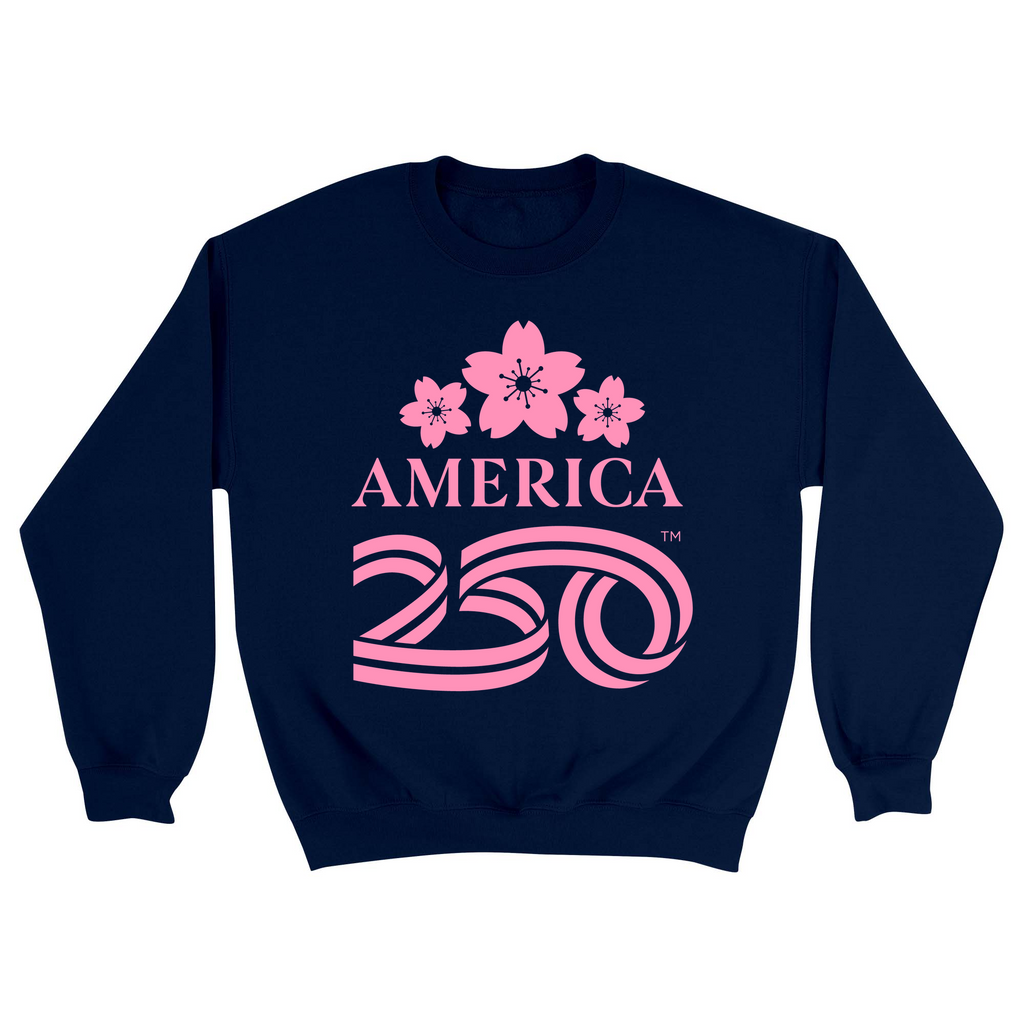 Unisex Small Navy Crewneck Sweatshirt