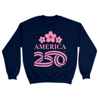Unisex Small Navy Crewneck Sweatshirt