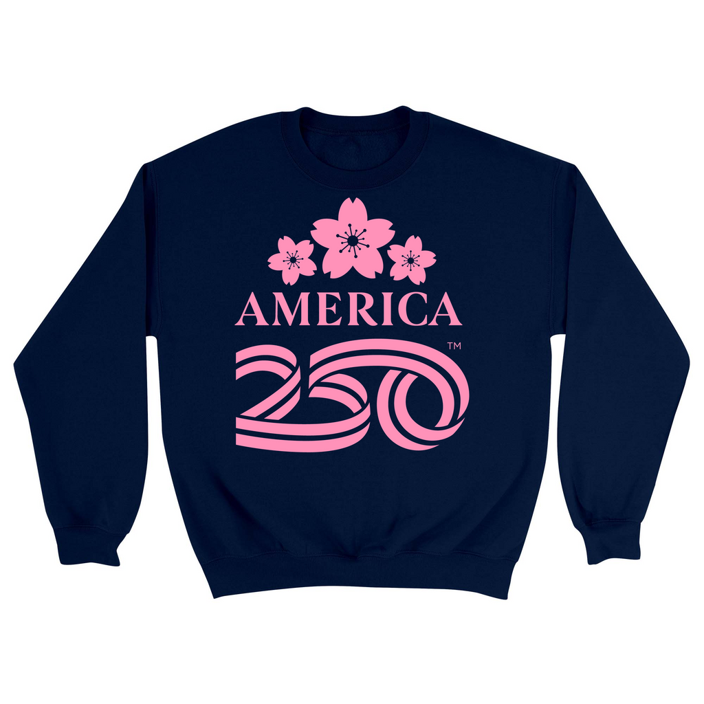 Unisex Small Navy Crewneck Sweatshirt