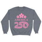 Unisex Small Dark Ash Crewneck Sweatshirt