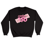 Unisex Small Black Crewneck Sweatshirt