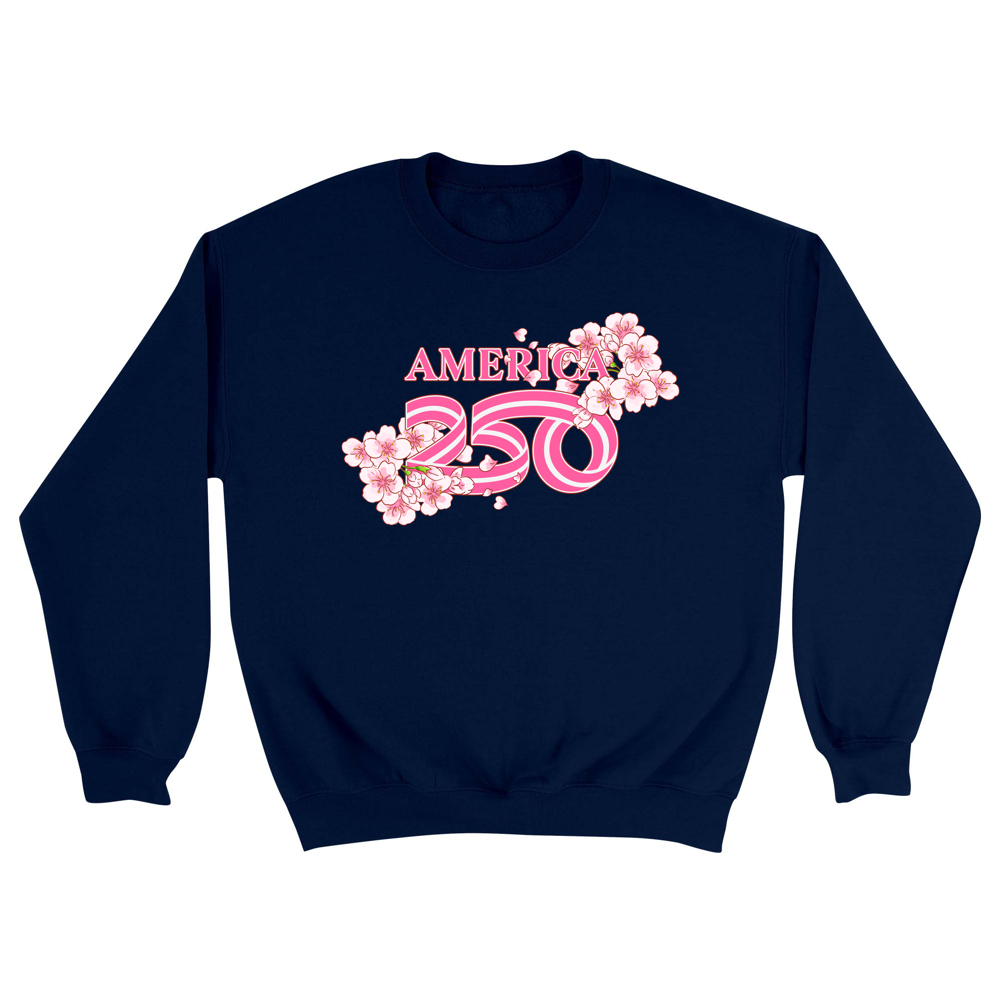 Unisex Small Navy Crewneck Sweatshirt
