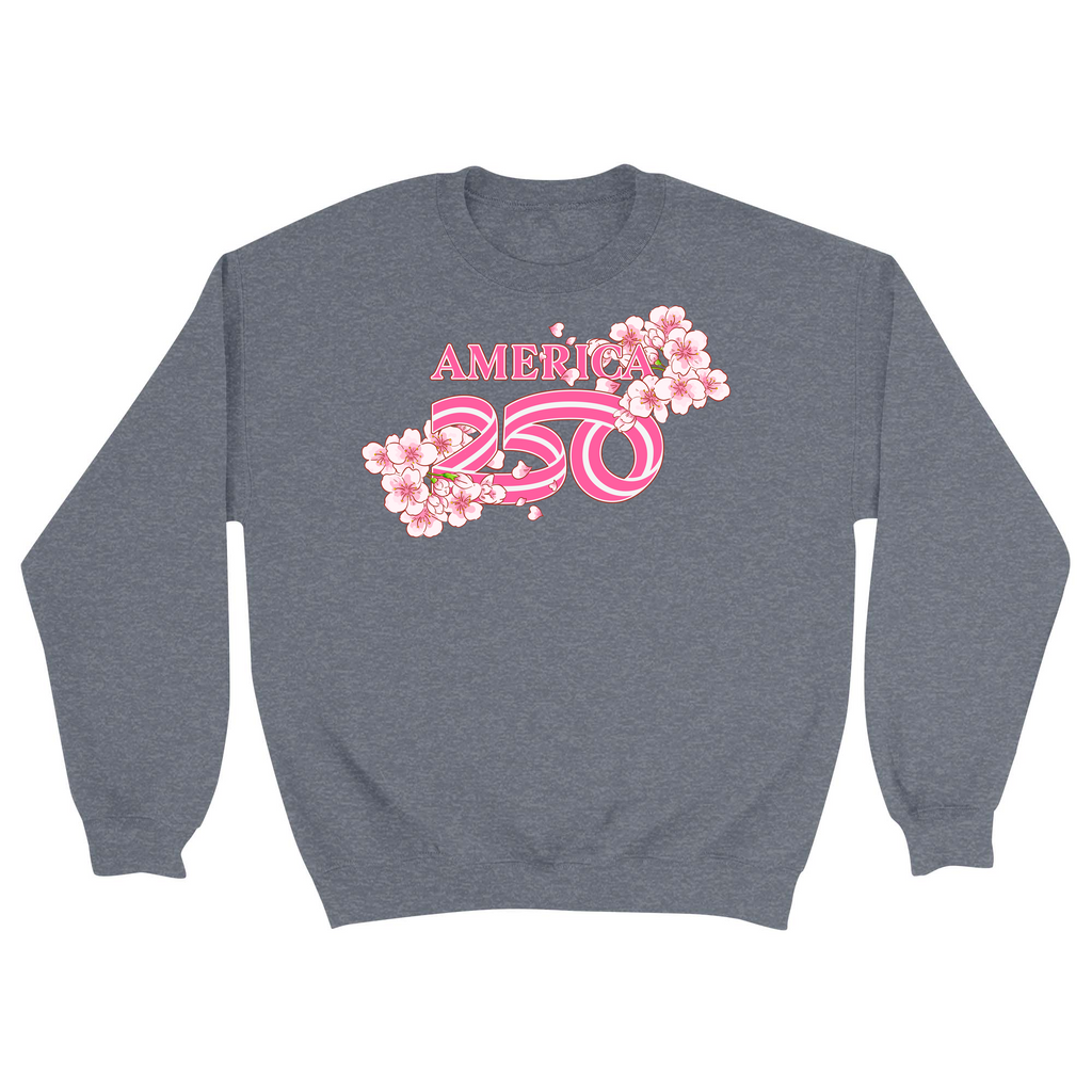 Unisex Small Dark Ash Crewneck Sweatshirt