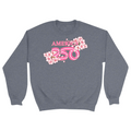 Unisex Small Dark Ash Crewneck Sweatshirt