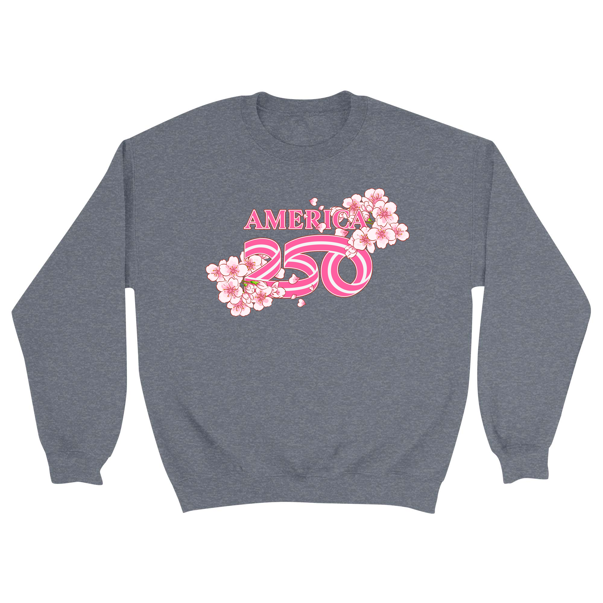 Unisex Small Dark Ash Crewneck Sweatshirt
