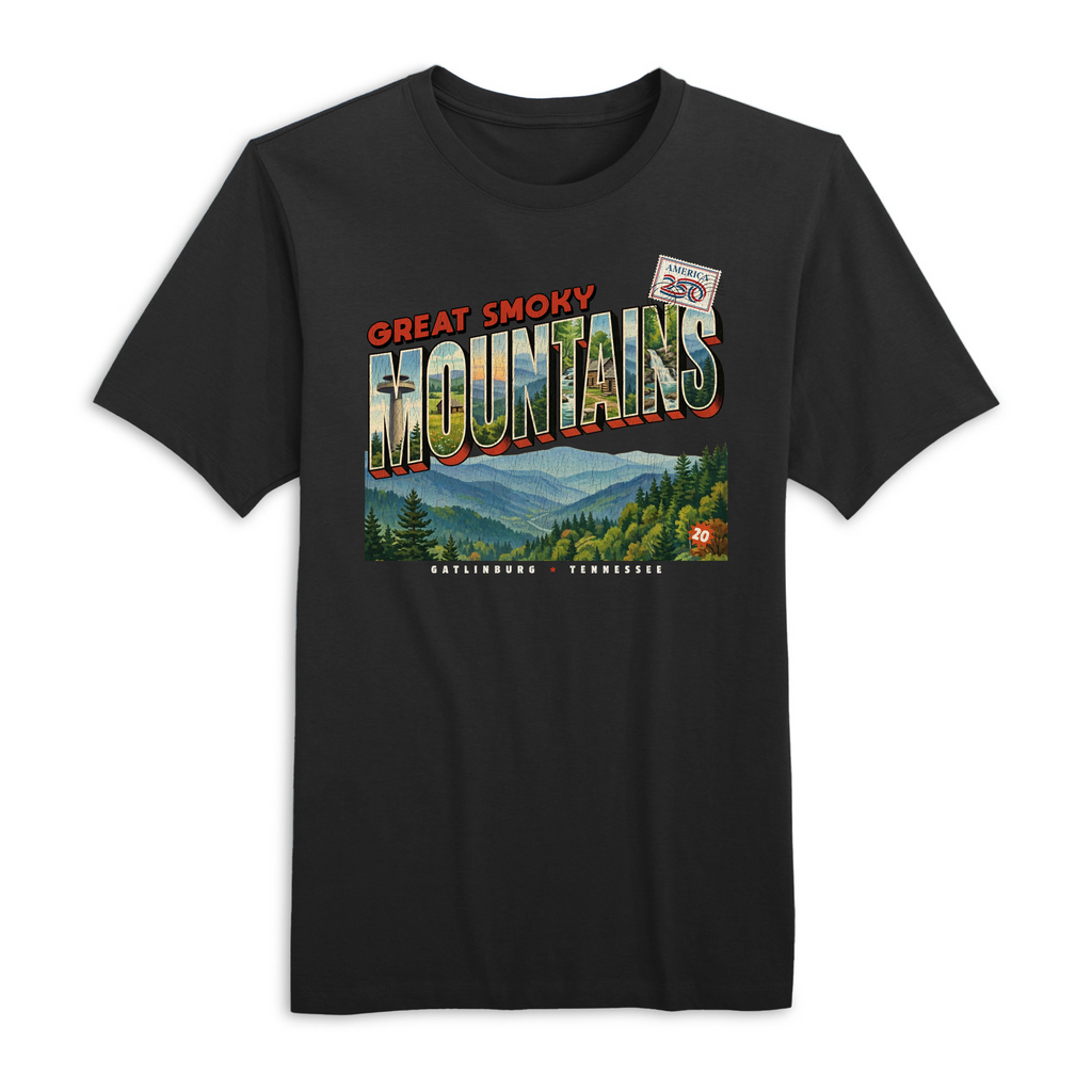 America250 Great Smoky Mountains Men's T-Shirt