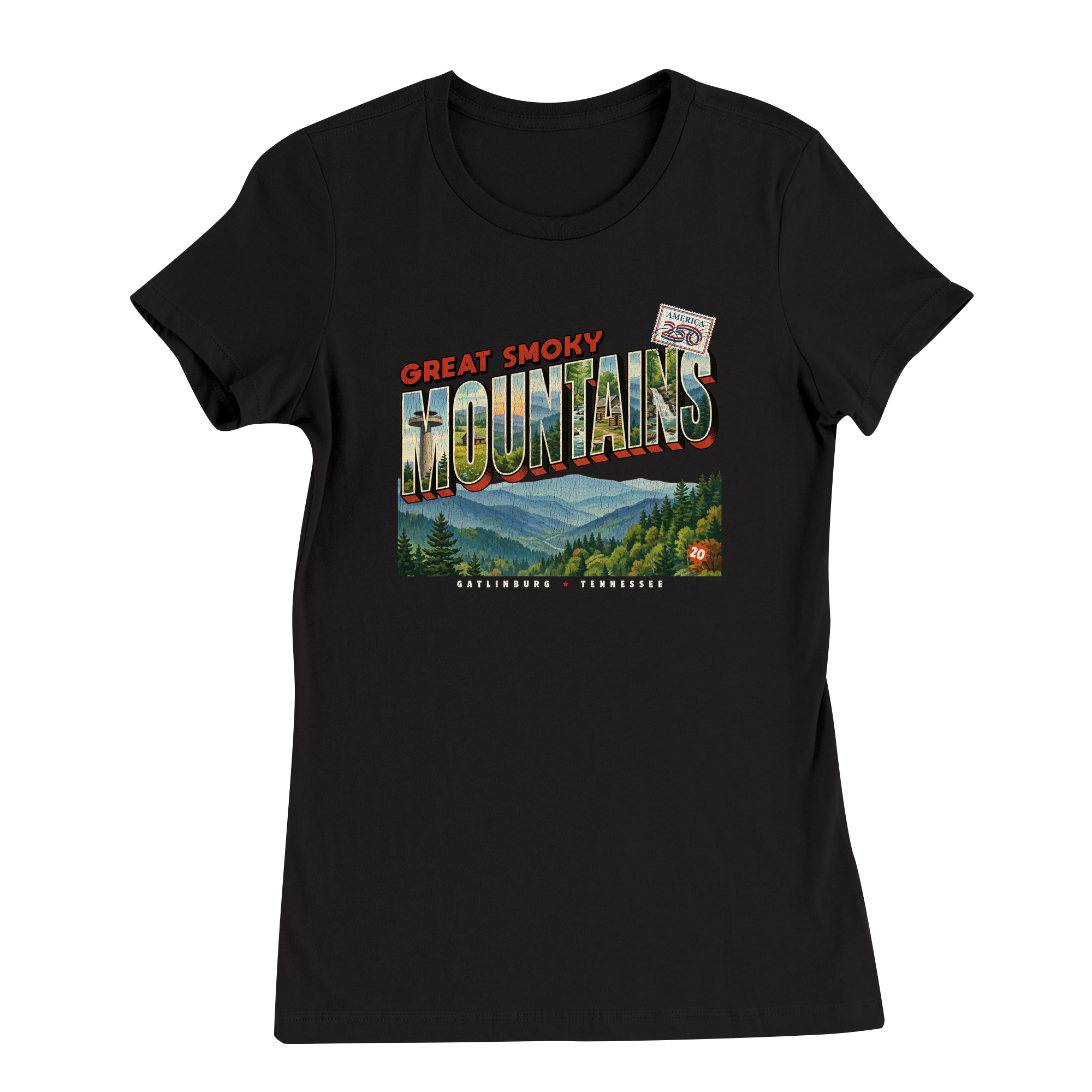 America250 Great Smoky Mountains Women's T-Shirt