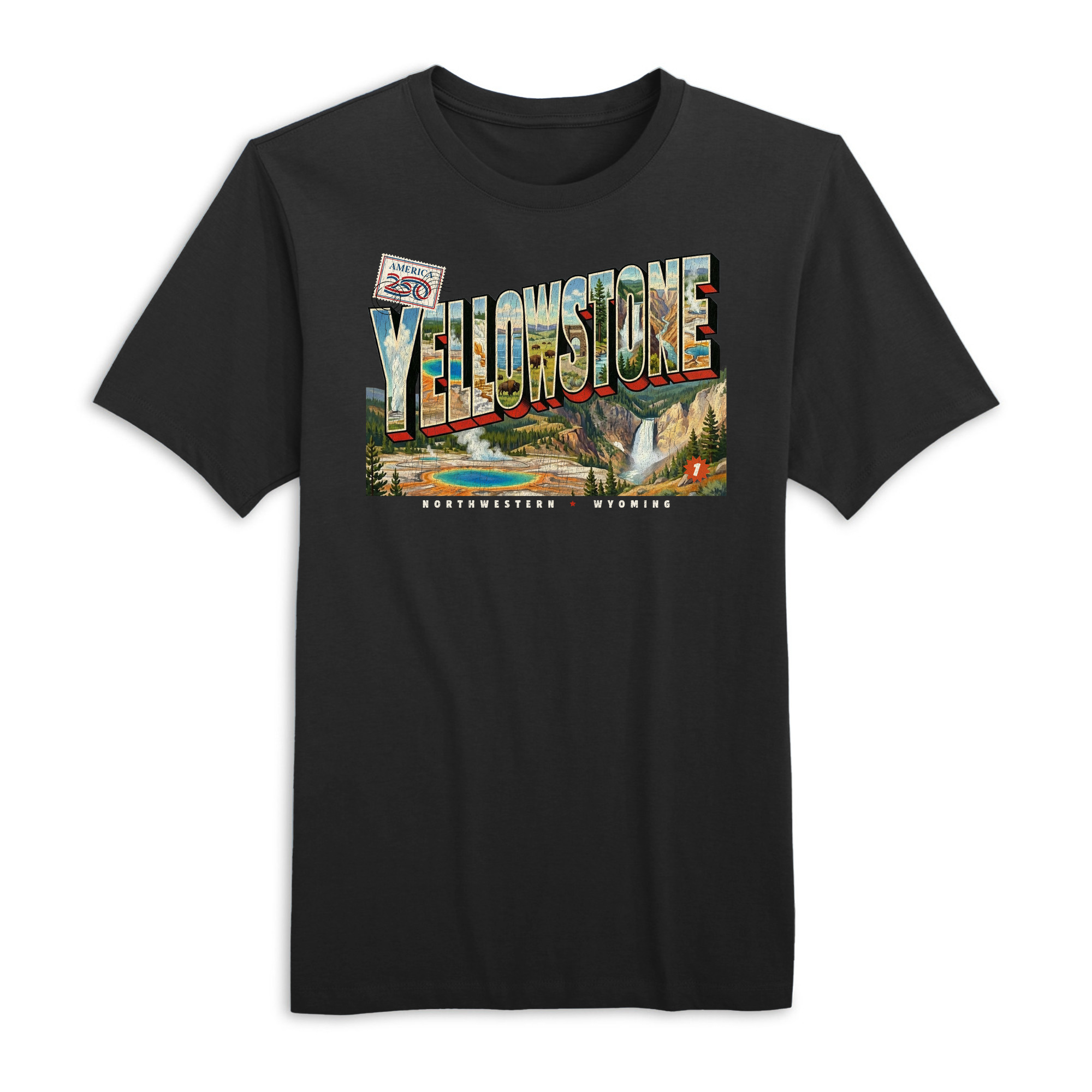 America250 Yellowstone Men's T-Shirt