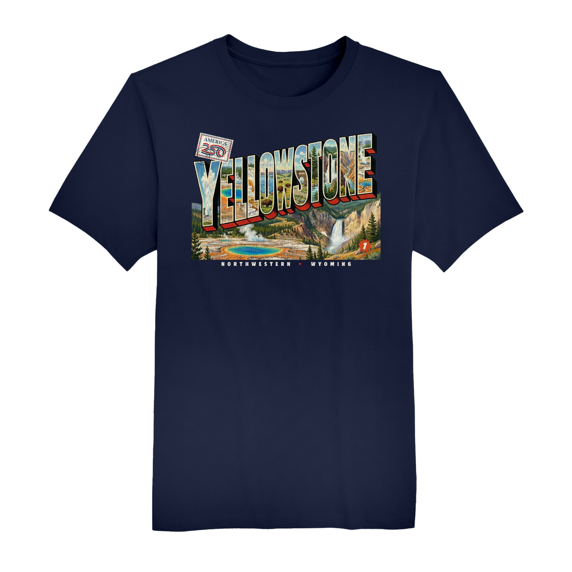 America250 Yellowstone Men's T-Shirt