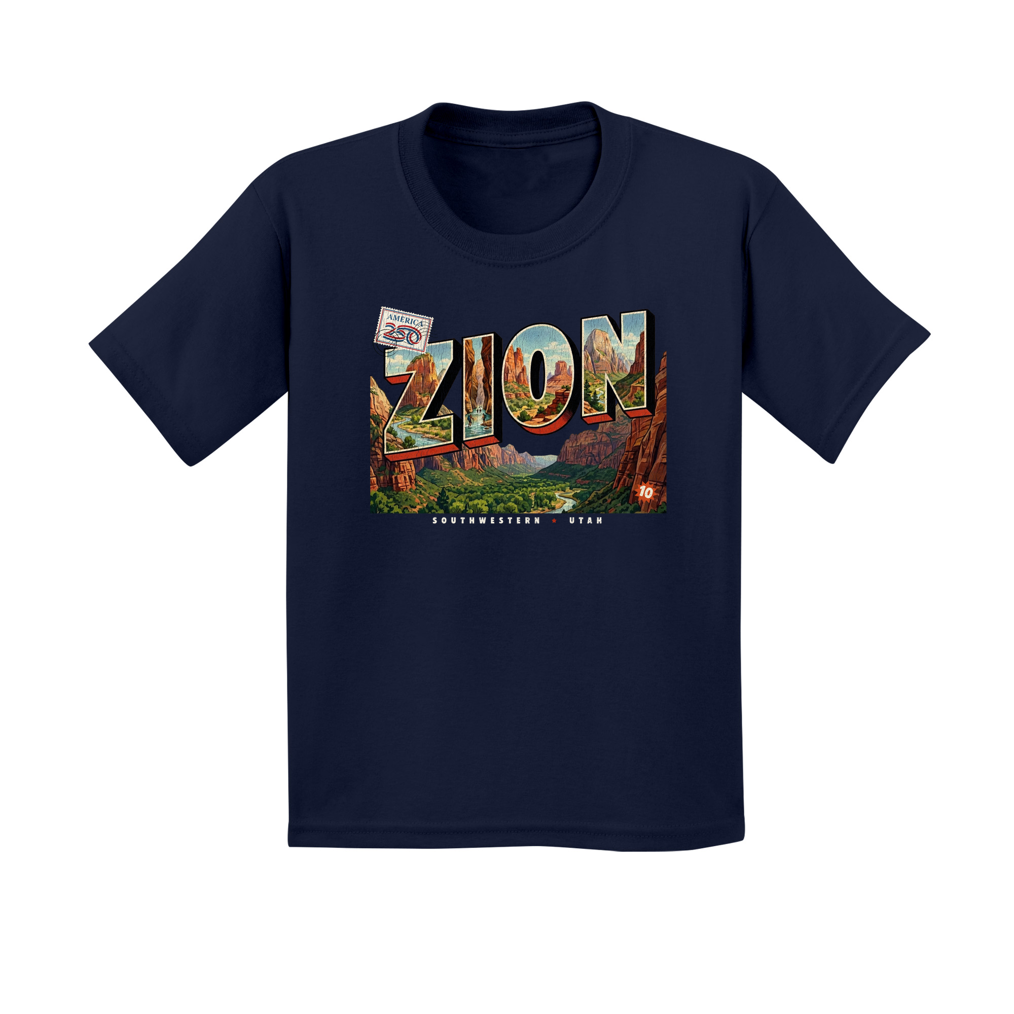 America250 Zion Youth T-Shirt
