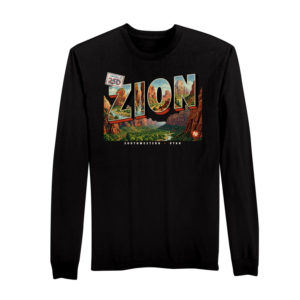 America250 Zion Men's Long Sleeve T-Shirt