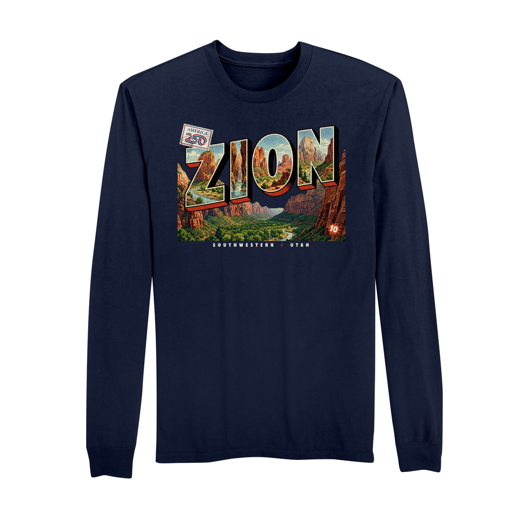 America250 Zion Men's Long Sleeve T-Shirt