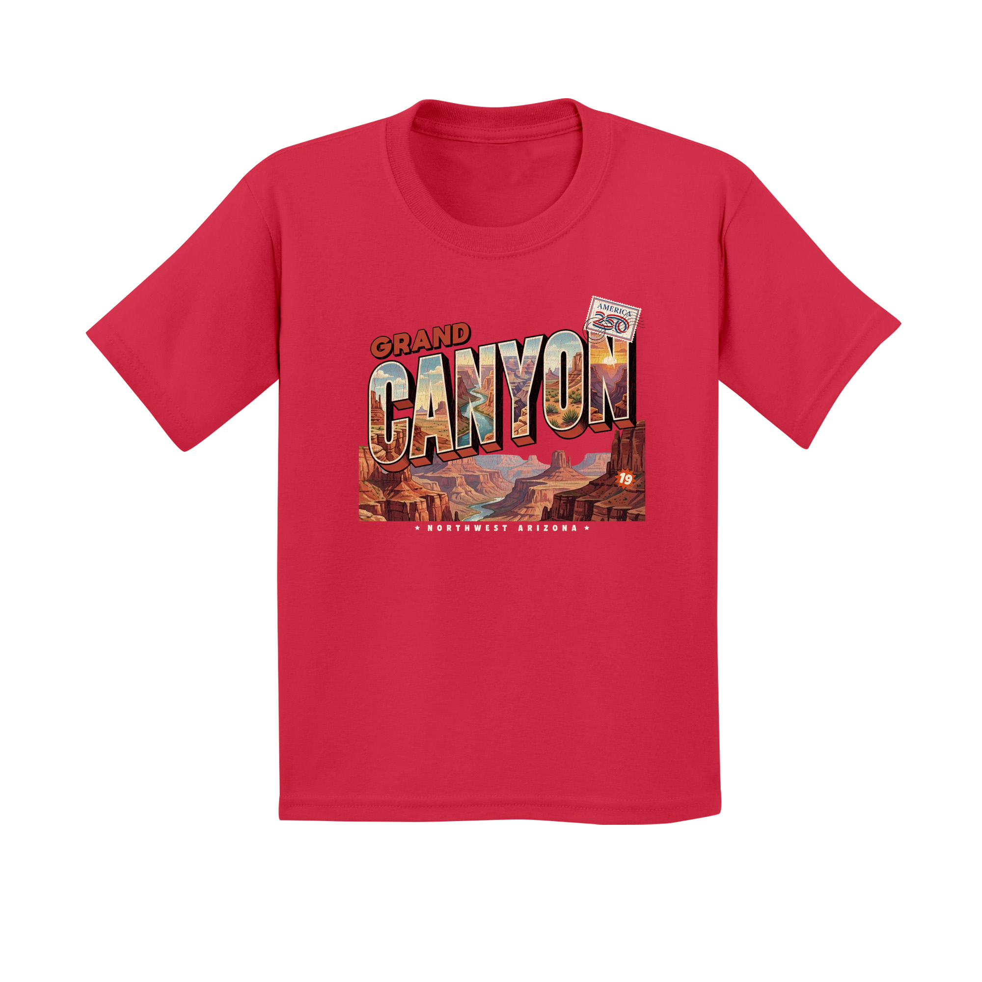 Kids Small Red Style_T-Shirt
