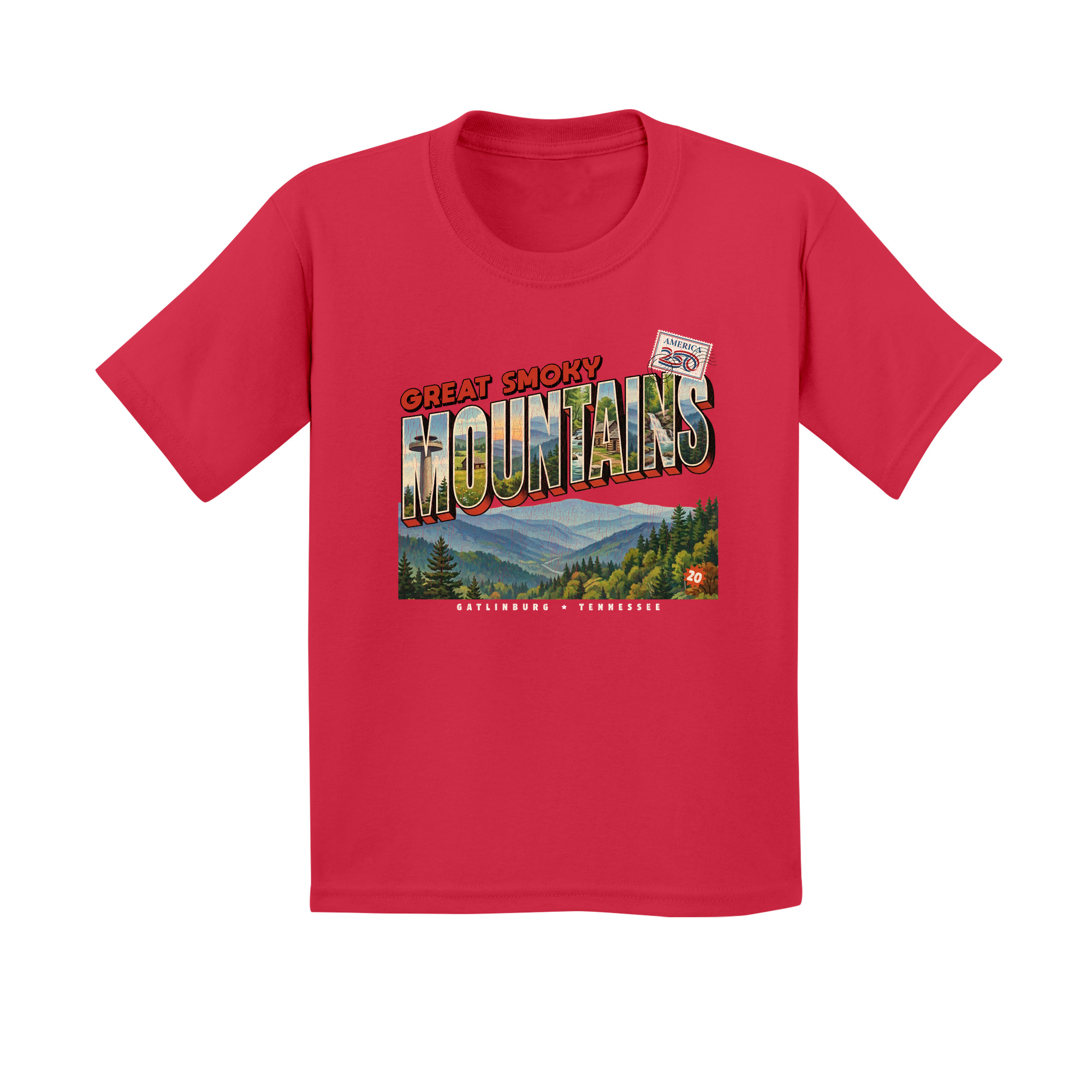 Kids Small Red Style_T-Shirt