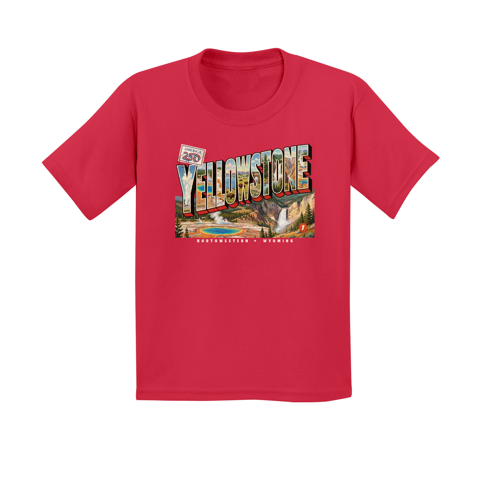 Kids Small Red Style_T-Shirt