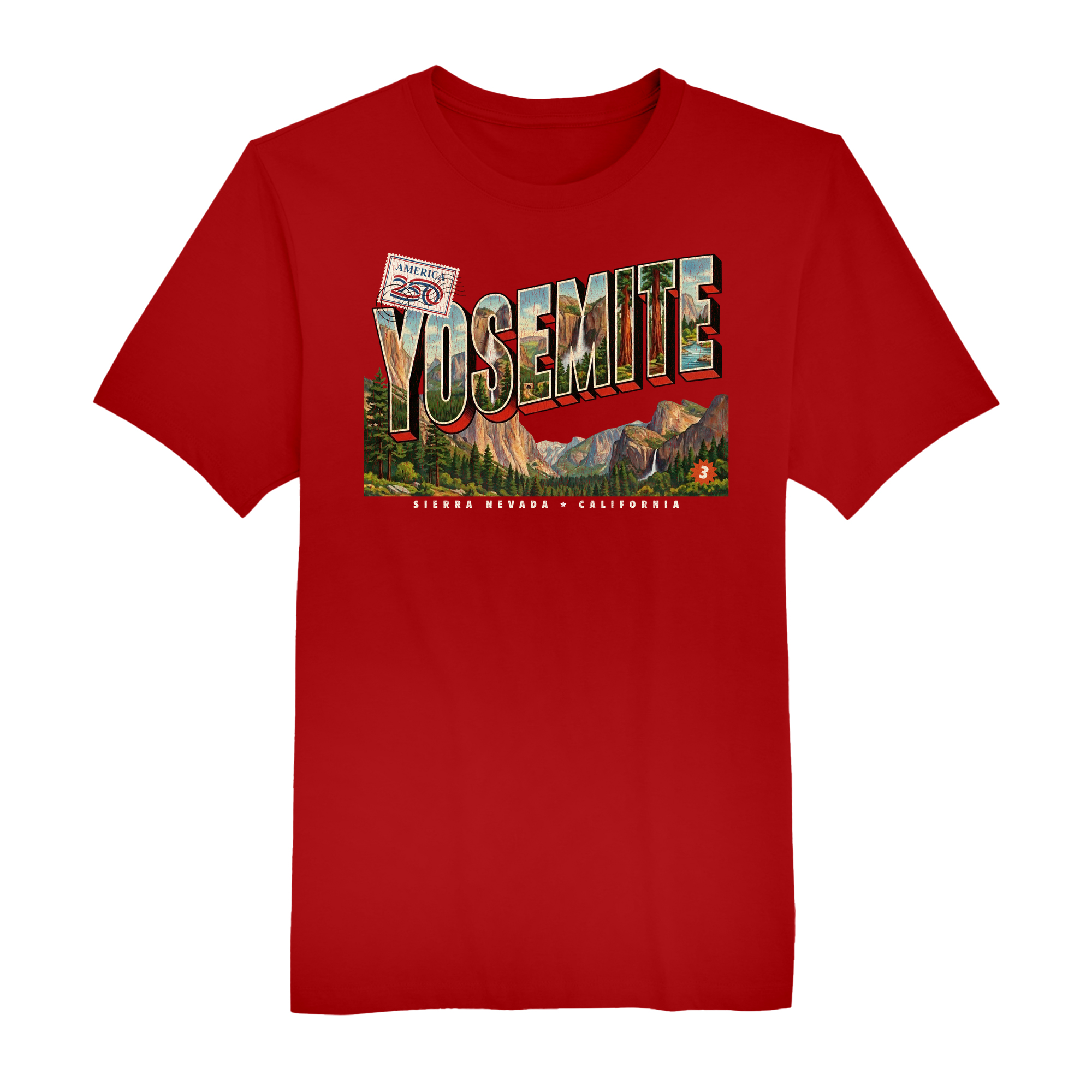 Mens Small Red Short Sleeve Tee