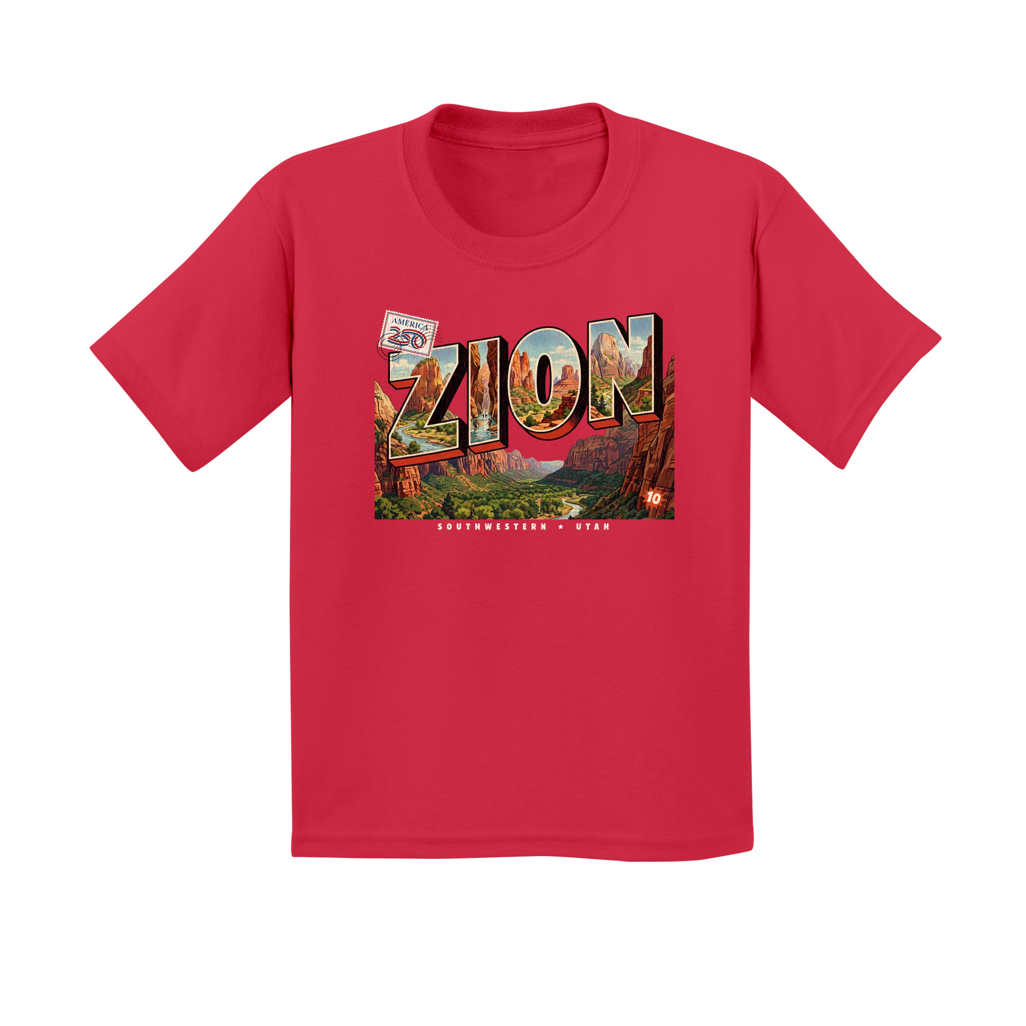 Kids Small Red Style_T-Shirt