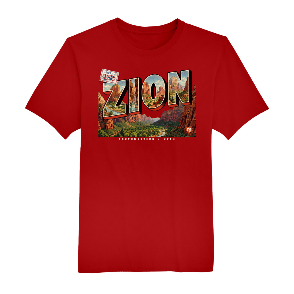 Mens Small Red Short Sleeve Tee