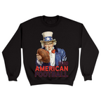 Unisex Small Black Crewneck Sweatshirt