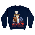 Unisex Small Navy Crewneck Sweatshirt
