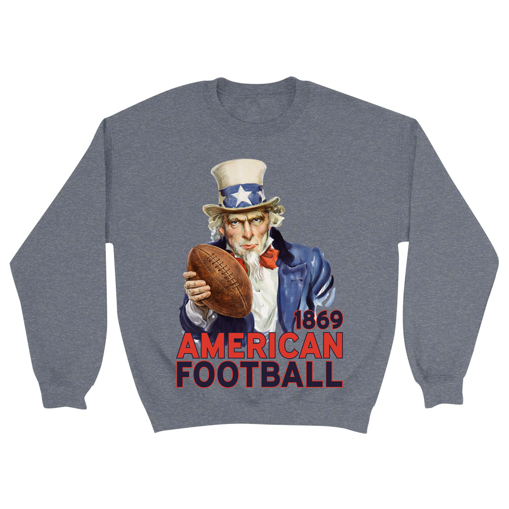 Unisex Small Dark Ash Crewneck Sweatshirt