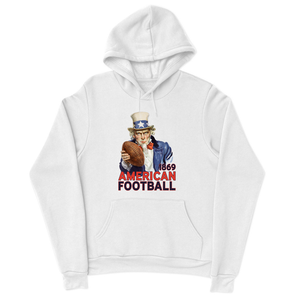Mens Small White Style_Hoodie