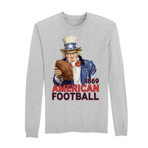 America250 We Want Football Men's Long Sleeve T-Shirt