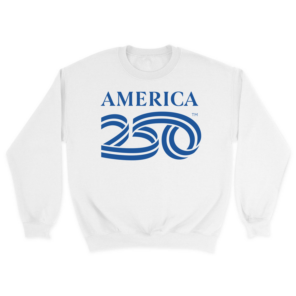Unisex Small White Crewneck Sweatshirt