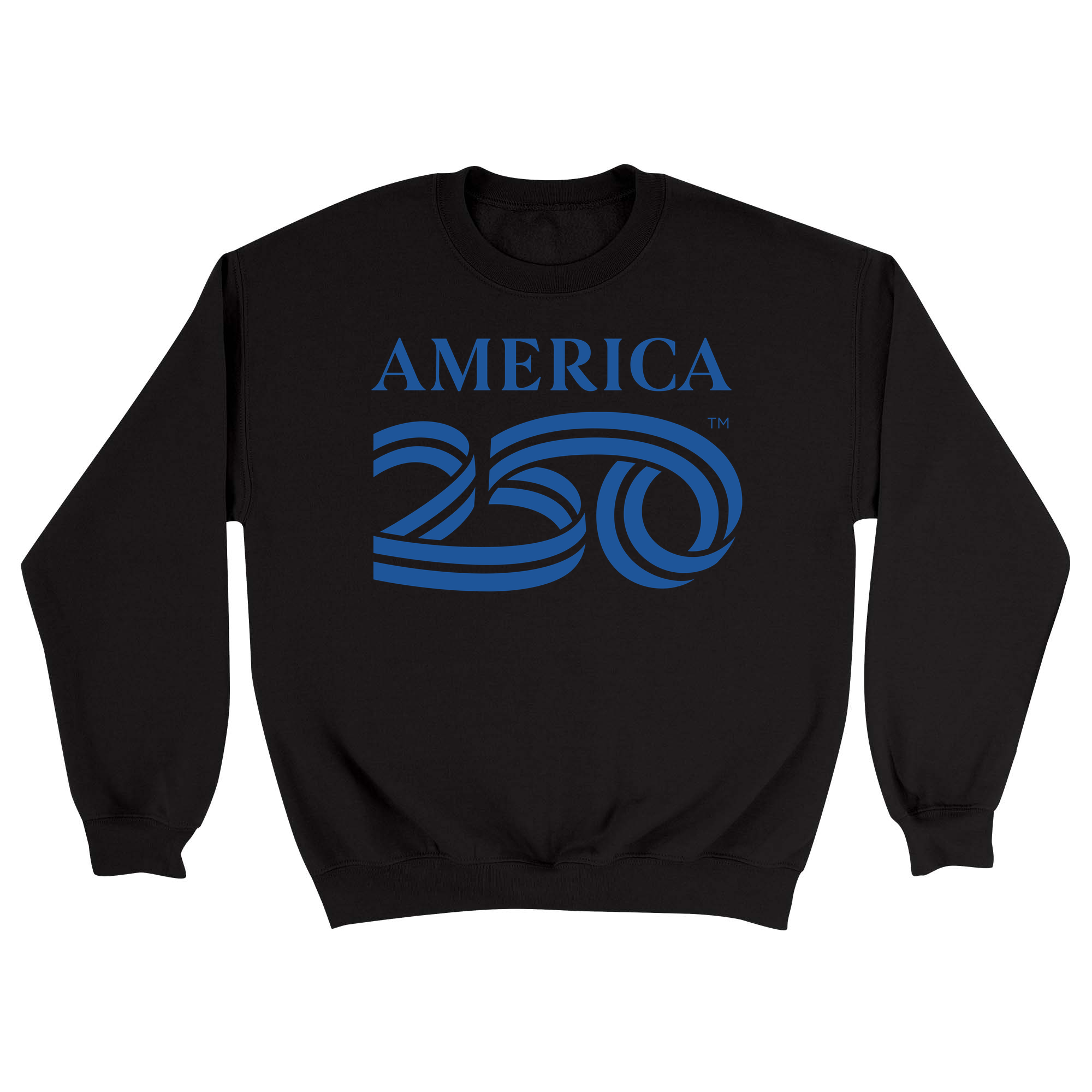 Unisex Small Black Crewneck Sweatshirt