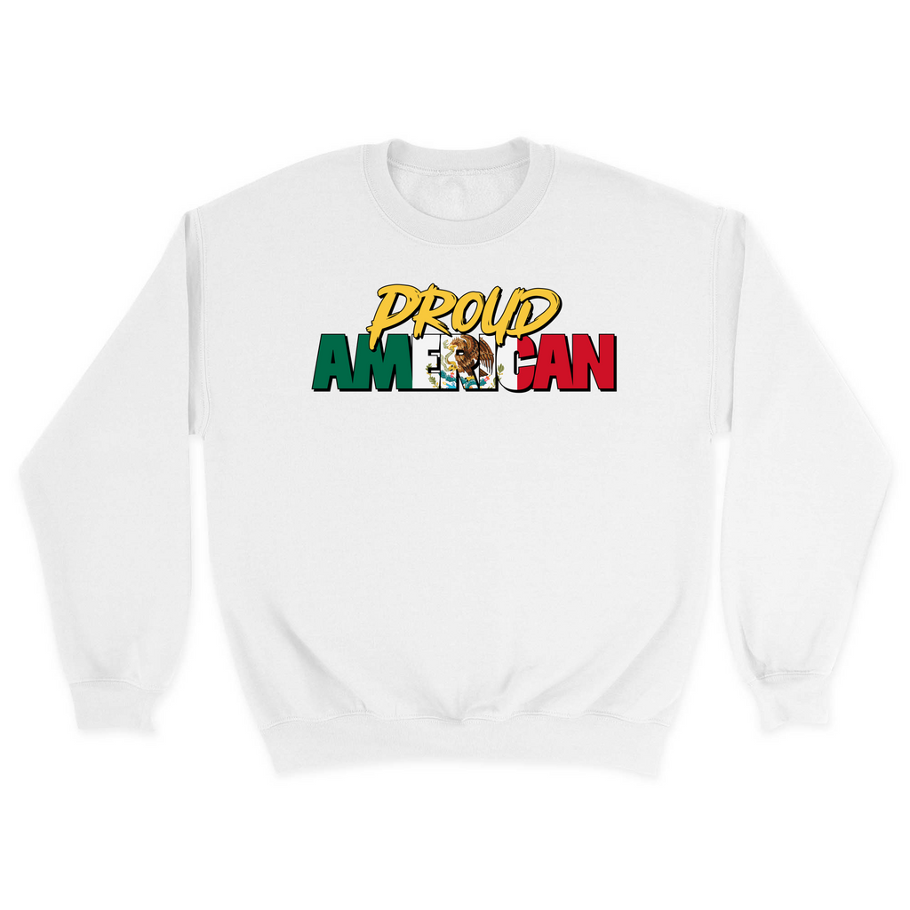 Unisex Small White Crewneck Sweatshirt
