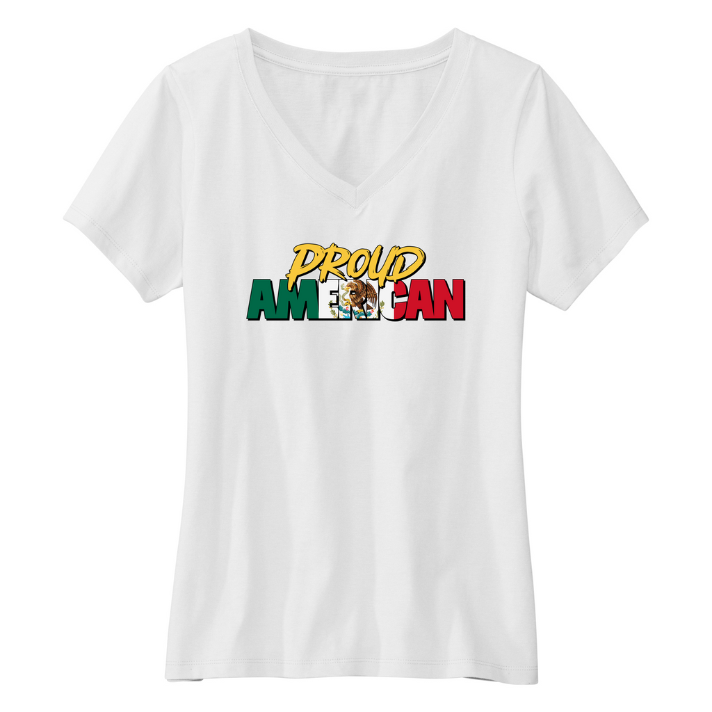 Womens Small White Short Sleeve V-neck Tee