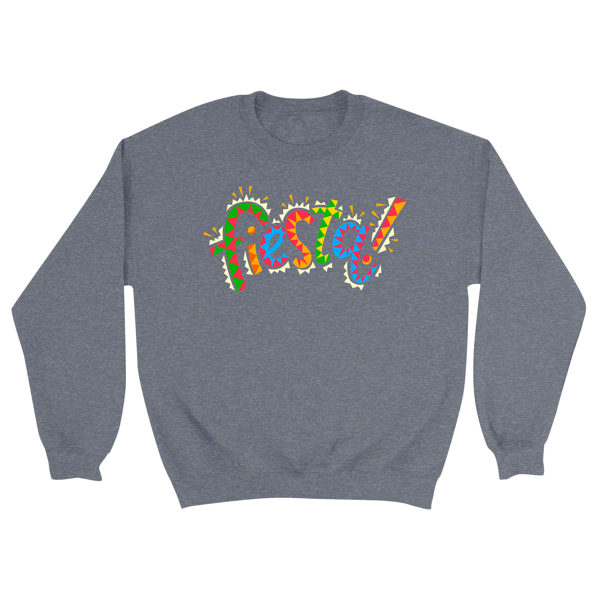 Unisex Small Dark Ash Crewneck Sweatshirt