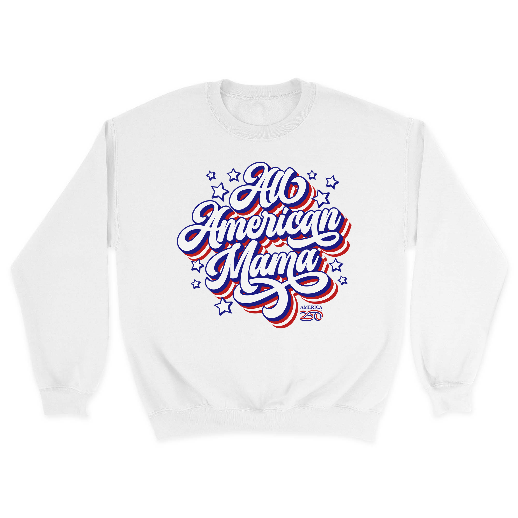 Unisex Small White Crewneck Sweatshirt
